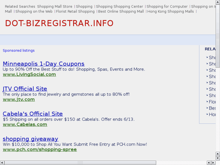 www.dot-bizregistrar.info