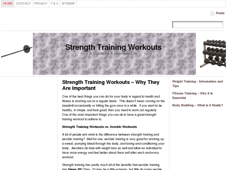 www.strengthtrainingworkouts.info