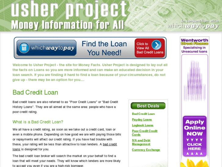 www.usherproject.org.uk