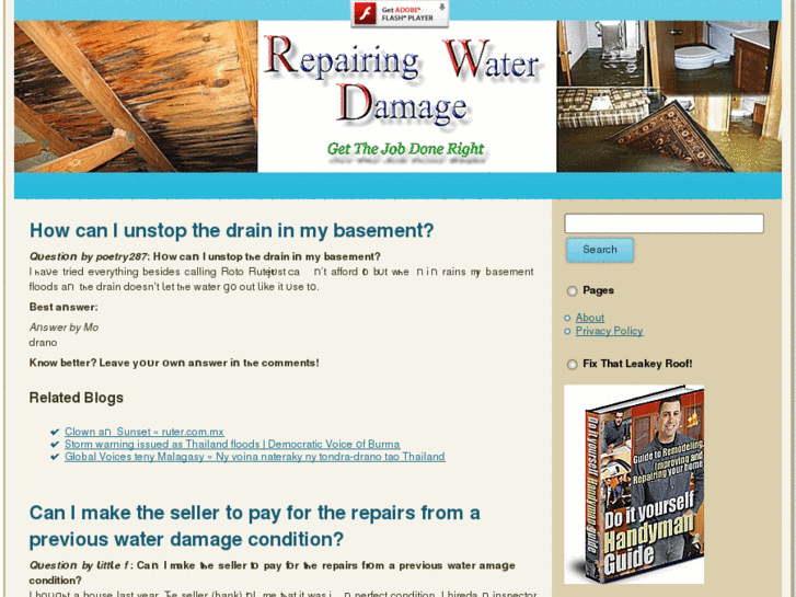 www.repairingwaterdamage.info
