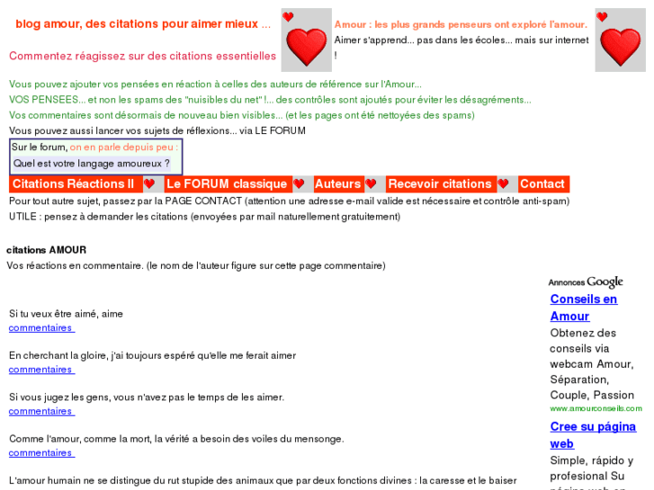 www.blog-amour.net
