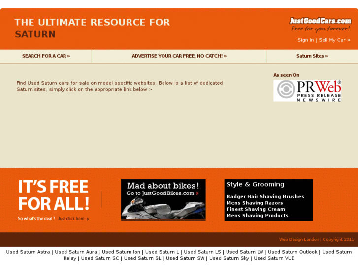 www.justsaturncars.com
