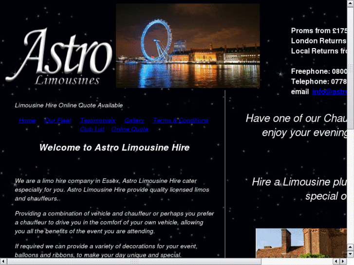 www.astrolimousines.co.uk