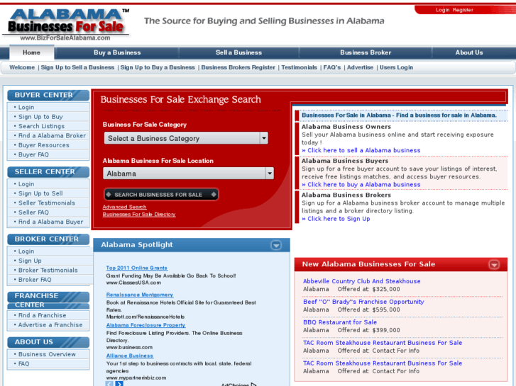 www.bizforsalealabama.com