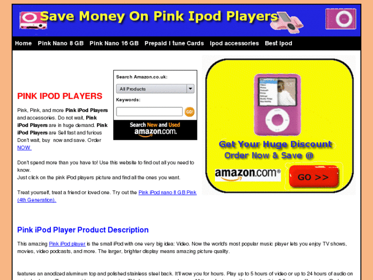 www.pinkipodplayers.com