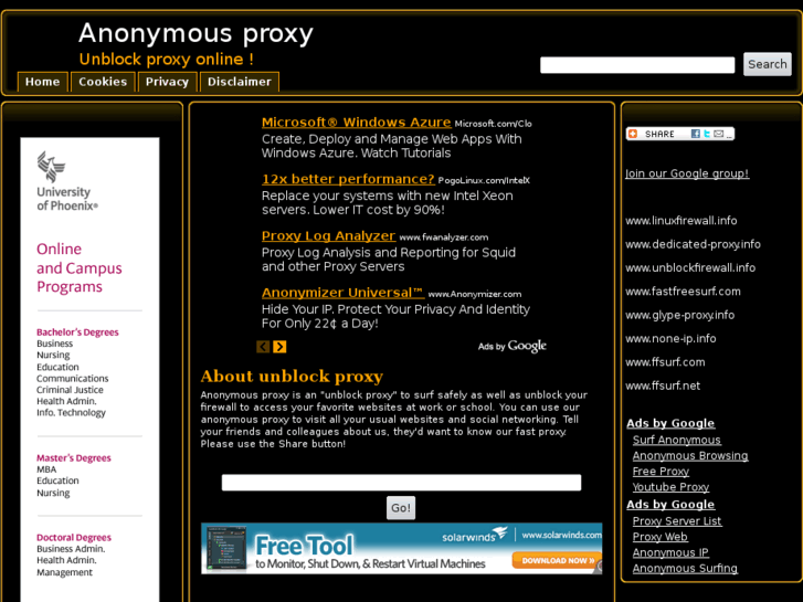 www.proxy-anonymous.info