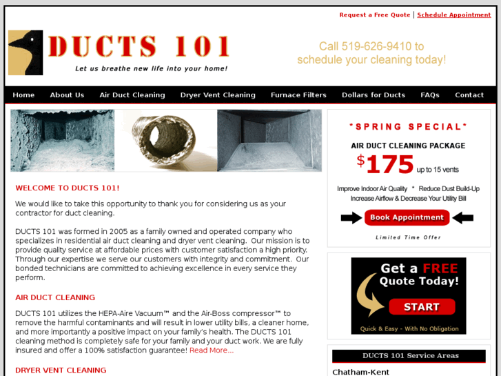 www.ducts101.ca