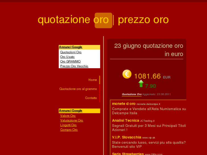www.quotazionioro.org