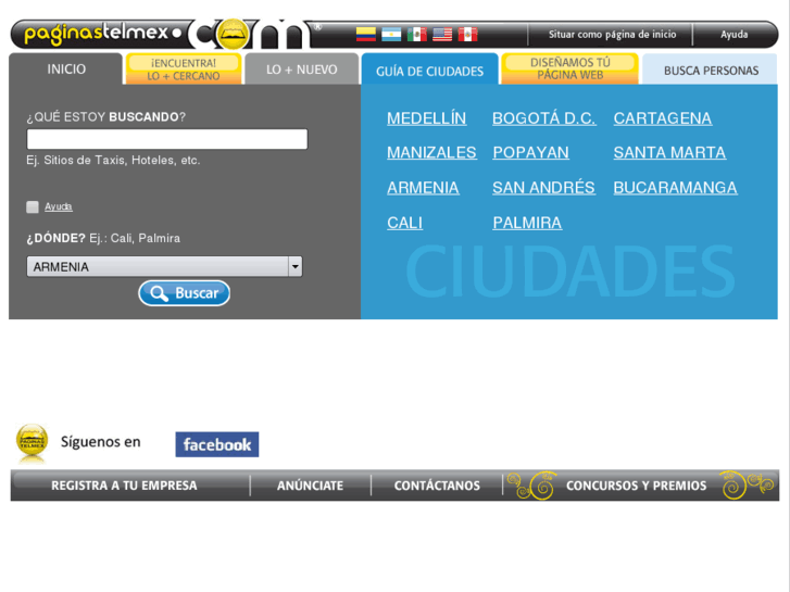 www.paginastelmex.com.co