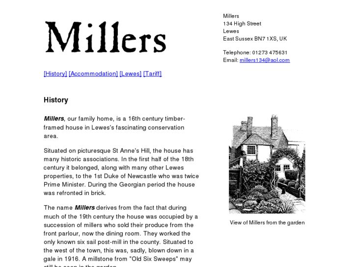 www.millersbedandbreakfast.com