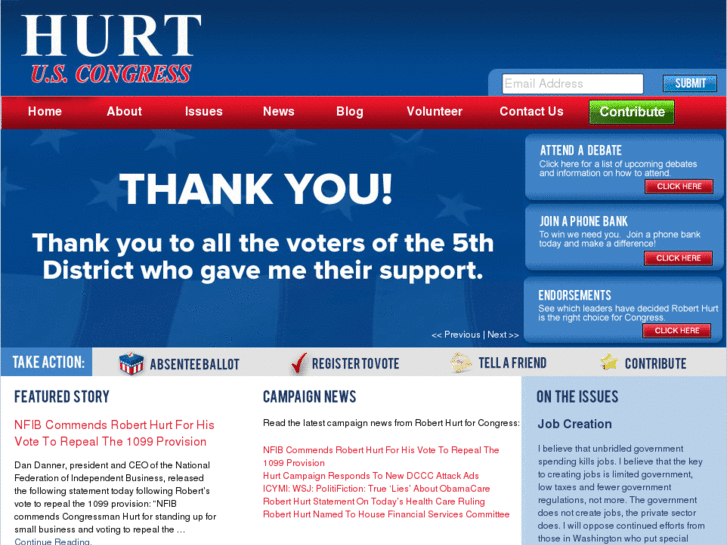 www.congressmanroberthurt.com