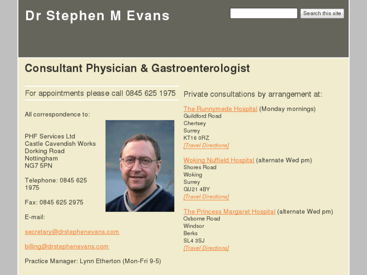 www.drstephenevans.com