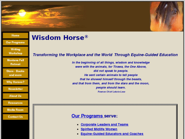 www.wisdomhorsecoaching.com