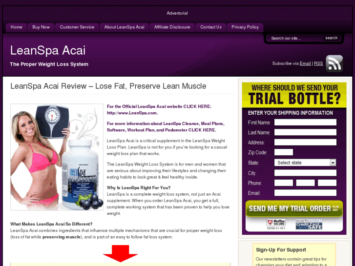 www.leanspaacai.com