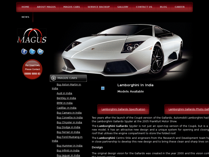 www.lamborghiniinindia.com