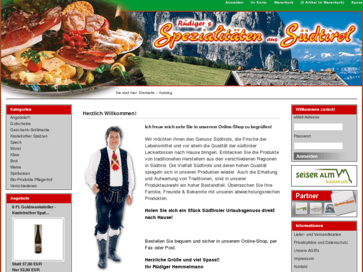 www.spezialitaetenaussuedtirol.de