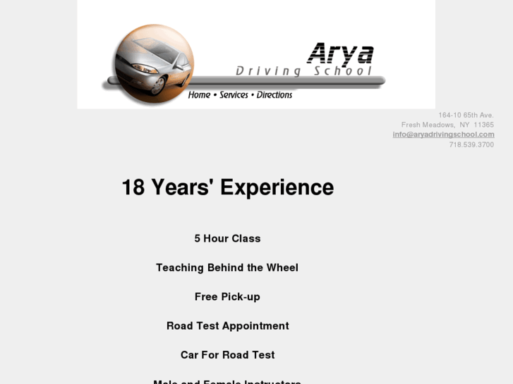 www.aryadrivingschool.com