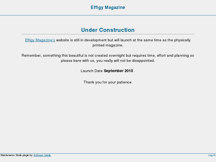 www.effigymagazine.com