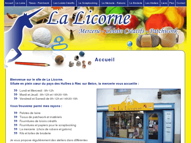 www.mercerie-lalicorne.com