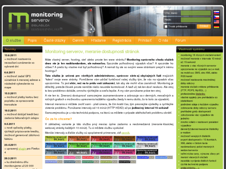 www.monitoring-serverov.sk