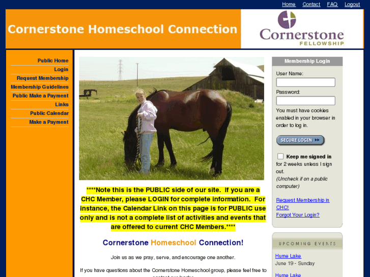 www.cornerstonehomeschool.net