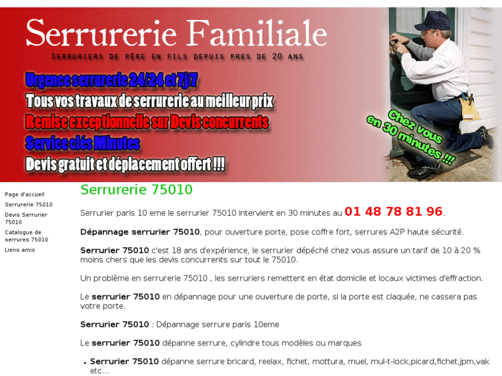 www.serrurerie-75010.net