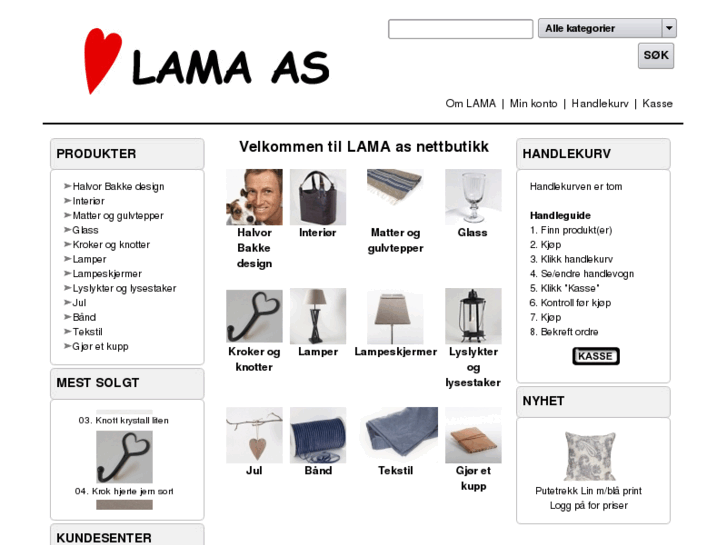 www.lamabutikk.com