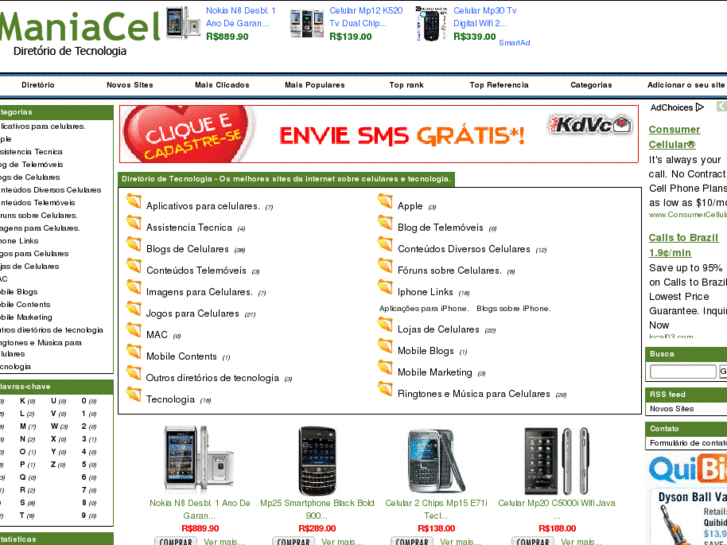 www.maniacel.com