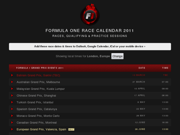 www.f1calendar.com