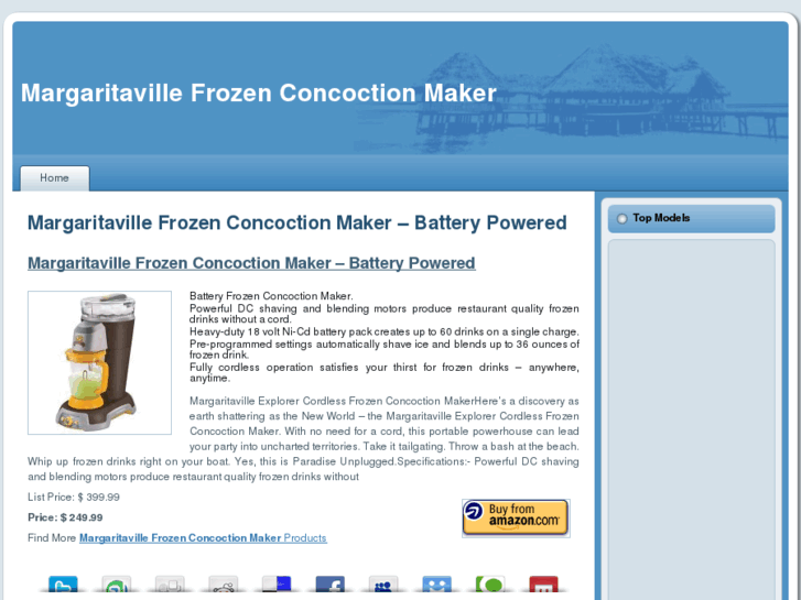 www.margaritavillefrozenconcoctionmaker.com