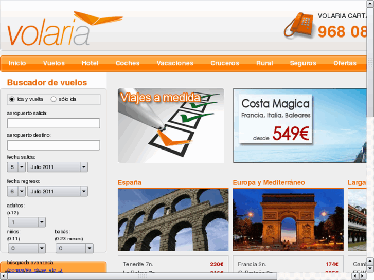www.volariacenitours.com