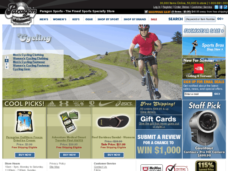 www.paragonsports.com