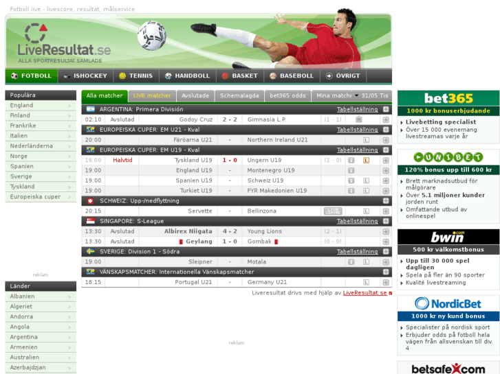 www.liveresultat.com