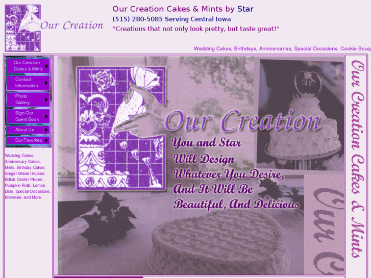 www.ourcreationcakes.com
