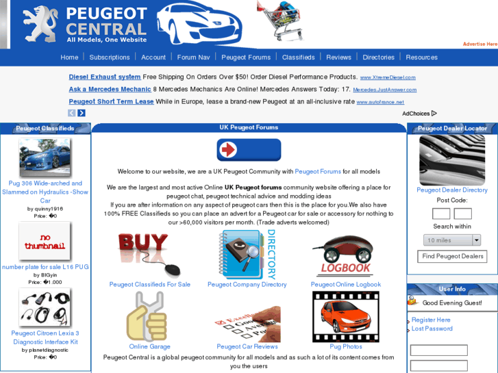 www.peugeotcentral.co.uk