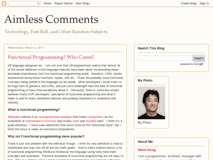 www.aimlesscomments.com