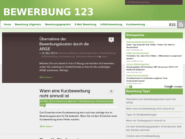 www.bewerbung123.com