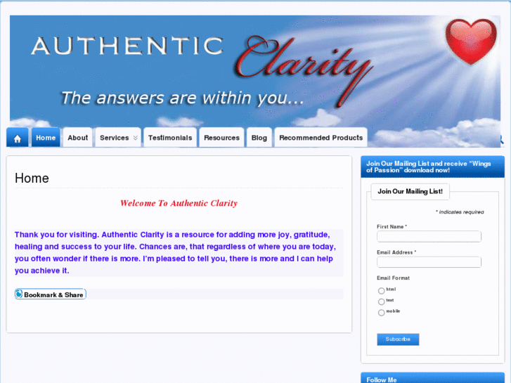 www.authenticclarity.com