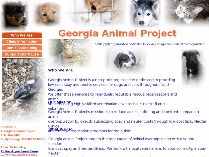 www.theanimalproject.org