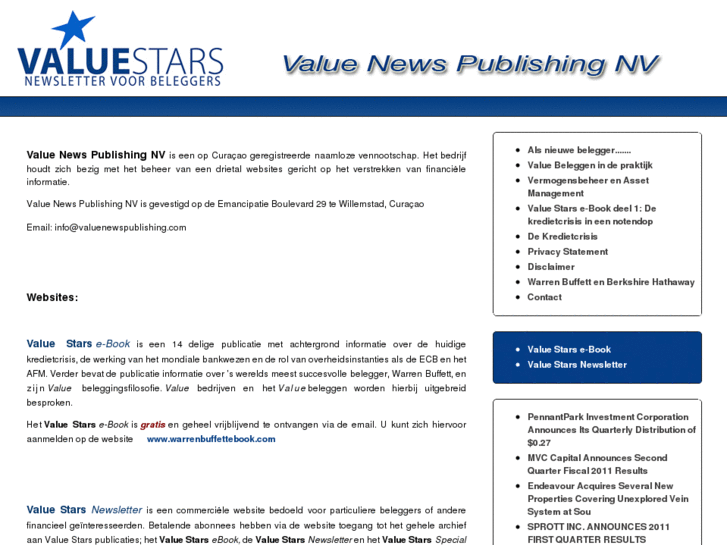 www.valuenewspublishing.com