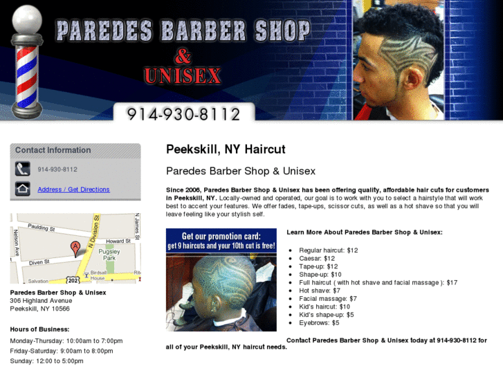 www.paredesbarbershop.com