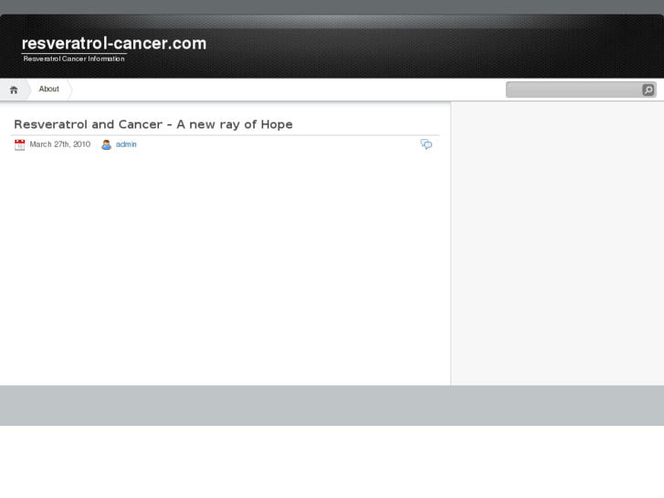www.resveratrol-cancer.com