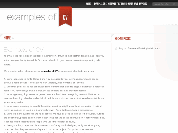 www.examplesofcv.com