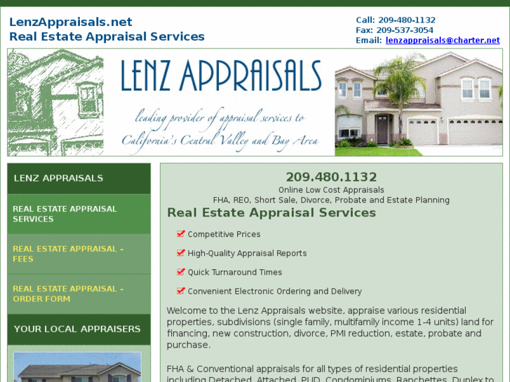 www.lenzappraisals.net