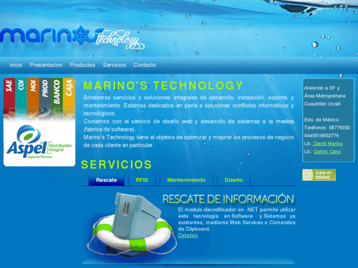 www.marinostechnology.com.mx