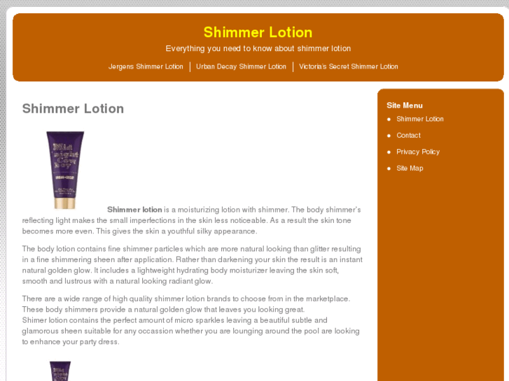 www.shimmerlotion.net