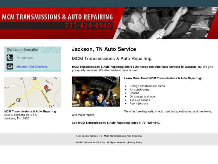 www.mcmtransmissionsautorepairing.com