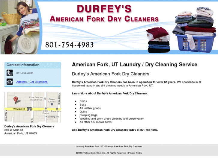 www.durfeysamericanforkdrycleaners.com