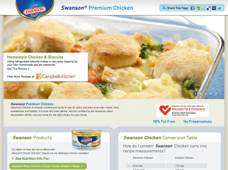 www.swansonchicken.com