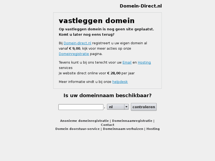 www.vastleggen-domein.nl